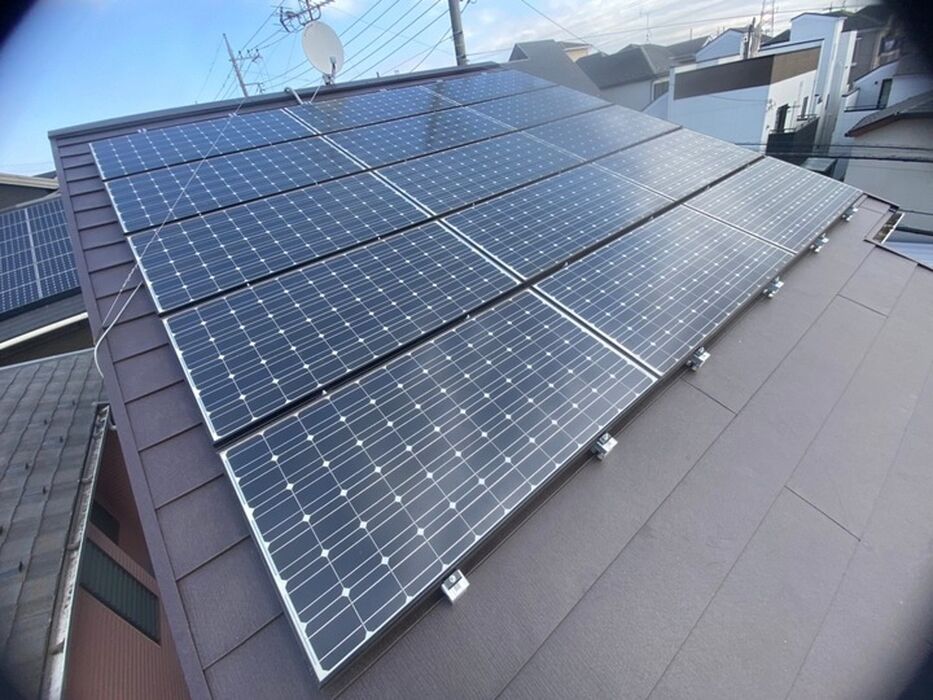 画像1549：例）【個人様】神奈川県横浜市 A様邸　太陽工設置工事